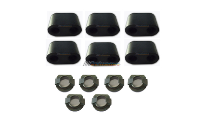 HOLDEN COMMODORE VZ V6 EXHAUST HANGER RUBBER MOUNTS KIT