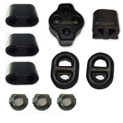 HOLDEN COMMODORE VS V6 SEDAN WAGON UTE EXHAUST HANGER RUBBER MOUNTS KIT