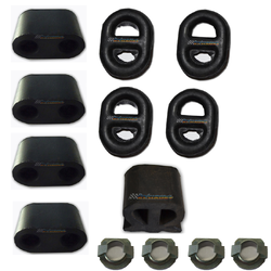 HOLDEN COMMODORE VP VR VS V6 V8 IRS SEDAN EXHAUST HANGER RUBBER MOUNTS KIT