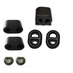 HOLDEN COMMODORE VS V8 IRS SEDAN EXHAUST HANGER RUBBER MOUNTS KIT SINGLE MUFFLER