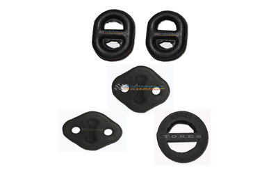 HOLDEN RODEO TF 4CYL PETROL DIESEL EXHAUST HANGER RUBBER MOUNTS KIT