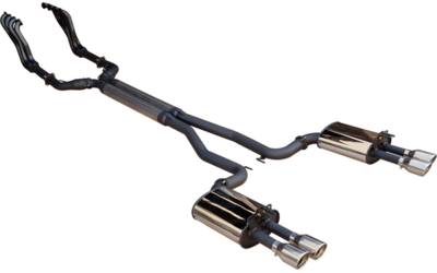 HOLDEN COMMODORE SS VE & VF - TWIN 2.1/2" STAINLESS FULL EXHAUST SYSTEM