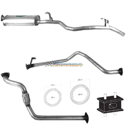 TOYOTA LANDCRUISER HZJ75 / HZJ78 SERIES UTE 1HZ 4.2LT STANDARD SYSTEM