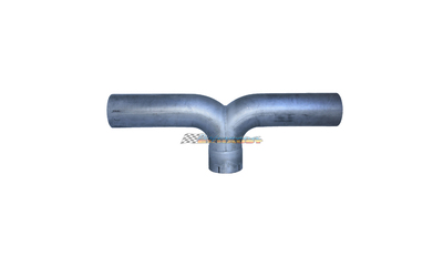 2.5" 63MM EXHAUST PIPE Y JUNCTION T PIECE MERGE PIPE ALUMINISED STEEL
