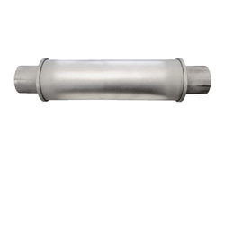 Universal Muffler 2.5" Centre/Centre - 12" Long x 4" ROUND - Megaflow