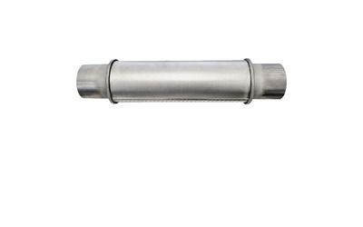 Universal Muffler 3" Centre/Centre - 12" Long x 4" ROUND - Chambered
