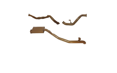 3" Turbo Back Exhaust - Toyota Landcruiser 78 Series VDJ78 4.5L Troopy (2007-16)