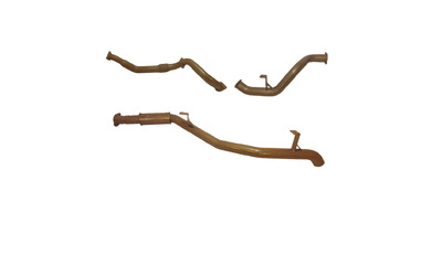 3" Turbo Back Exhaust - Toyota Landcruiser 78 Series VDJ78 4.5L Troopy (2007-16)