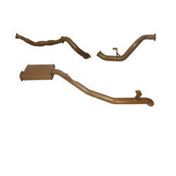 3" Turbo Back Exhaust - Toyota Landcruiser 78 Series VDJ78 4.5L Troopy (2007-16)
