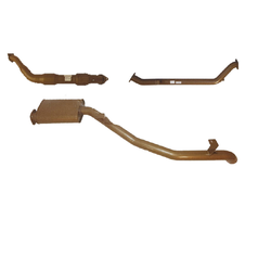 3" Turbo Back Exhaust - Landcruiser 79 Series VDJ79 4.5L Dual Cab Ute (2007-16)