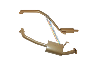 2.5" Exhaust - Toyota Landcruiser 80 Series HZJ80 4.2L Diesel NA (1HZ) 