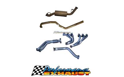 LANDCRUISER 100 SERIES 4.2L DIESEL PACEMAKER EXTRACTORS 2.5" EXHAUST WITH TAILPIPE