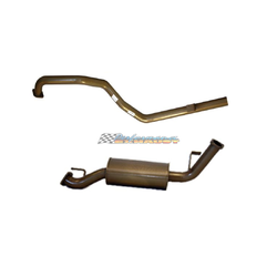 TOYOTA LANDCRUISER 105 SERIES 4.2LT PACEMAKER STAINLESS 2.5" EXHAUST T/PIPE   