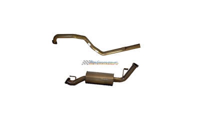2.5" Exhaust - Toyota Landcruiser 105 Series 4.5L Petrol (1998-07)