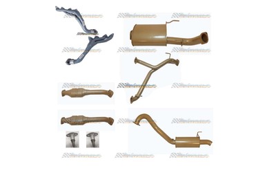 TOYOTA LANDCRUISER 100 SERIES V8 4.7LT 3" KING BROWN/PACEMAKER FULL EXHAUST