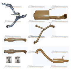 TOYOTA LANDCRUISER 100 SERIES V8 4.7LT 3" KING BROWN/PACEMAKER FULL EXHAUST