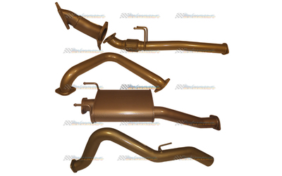 TOYOTA HILUX KZN165R 3.0LT TD 3" KING BROWN TURBO BACK EXHAUST