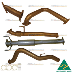 TOYOTA HILUX KZN165R 3.0LT TD 3" KING BROWN TURBO BACK EXHAUST
