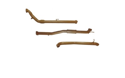 3" Turbo Back Exhaust - Toyota Hilux KUN Series 3.0L D4D - (2005-2015)