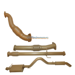 HOLDEN COLORADO RC 3.0LT 2010-2012 3" KING BROWN EXHAUST INC CAT