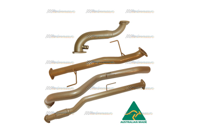 HOLDEN COLORADO RG 2.8LT TD 2012-9/16 3" KING BROWN EXHAUST PIPE ONLY