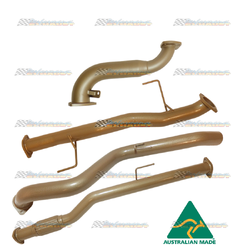 HOLDEN COLORADO RG 2.8LT TD 2012-9/16 3" KING BROWN EXHAUST PIPE ONLY