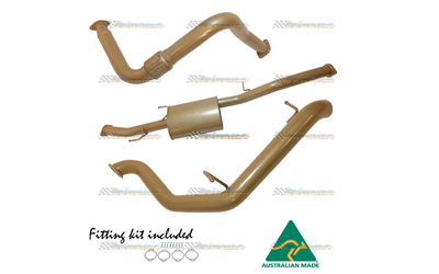 MITSUBISHI PAJERO NM 3.2LT TD 3" STAINLESS KING BROWN EXHAUST MUFFLER ONLY