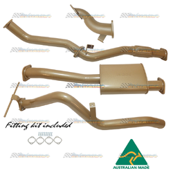 NISSAN NAVARA D22 3.0LT TD 3" KING BROWN STAINLESS EXHAUST MUFFLER ONLY