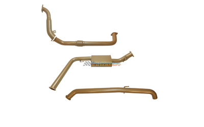 NISSAN NAVARA D40 2.5LT TD 3" KING BROWN STAINLESS EXHAUST   