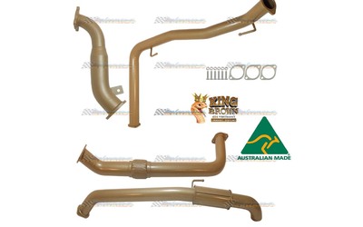 NISSAN NAVARA D40 2.5LT TD 3" KING BROWN STAINLESS EXHAUST