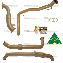 NISSAN NAVARA D40 2.5LT TD 3" KING BROWN STAINLESS EXHAUST