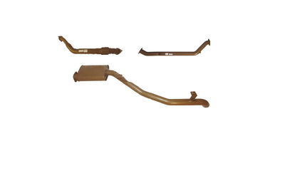 3" Turbo Back Exhaust - Landcruiser 79 Series VDJ79 4.5L Ute - (2016 onward)