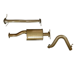 3" DPF Back Exhaust - Ford Ranger PY Next Gen 3.0L TD V6 (2022 on) - Diff Pipe