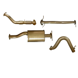 3" Turbo Back Exhaust - Ford Ranger PY Next Gen 3.0L TD V6 (2022 on) - Diff Pipe