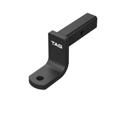 TOWBALL MOUNT - 193mm Long, 90 Degree Face, 50mm Square Hitch - 2500kg