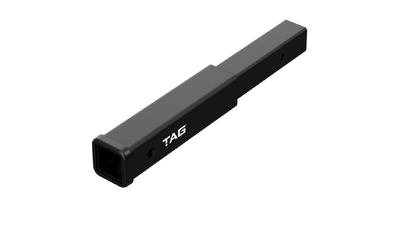 TOWBALL MOUNT Hitch Extender - 50mm Square, 356mm long (Pin to Pin)