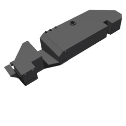 Long Range Fuel Tank Land Rover Defender 110 Wagon TD5 with OE Plastic Tank