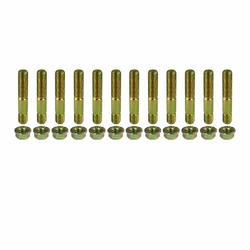 NISSAN SKYLINE R31 6CYL 3.0LT RB30 EXHAUST MANIFOLD EXTRACTOR M10 STUDS NUTS SET