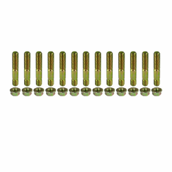 TOYOTA LANDCRUISER 4.5LT 1FZ-FE PETROL EXHAUST MANIFOLD M10 STUDS NUTS SET