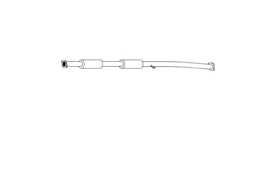 Standard Centre Muffler - Subaru Forester SF GT 2.0L Turbo (2000-02)