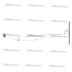 TOYOTA CAMRY ACV36R SEDAN STANDARD CENTRE MUFFLER EXHAUST