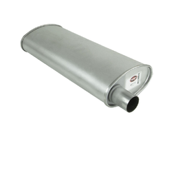Universal Muffler 1 7/8" Offset / 1 5/8" Centre - 8" x 4" x 18" Long OVAL