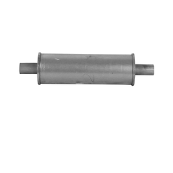 Universal Muffler 1.25" Centre/Centre - 11.5" Long x 3.75"  ROUND - Baffled