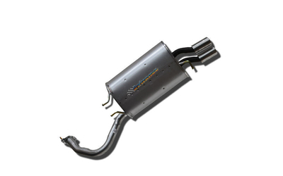 Standard Rear Muffler - Hyundai Sonata Y3 2.0L & 3.0L Sedan (1993-1998)