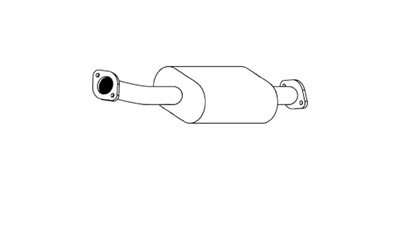 Standard Front Muffler - Nissan X-Trail T30 2.5L Wagon (2001-2006)