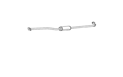 Standard Centre Muffler - Nissan X-Trail T30 2.5L Wagon (2001-2006)