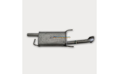 Standard Rear Muffler - Hyundai Lantra J1 1.6L Sedan (5/1991-8/1995)