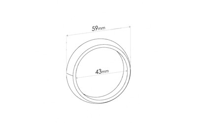 Gasket Flange to suit Ford Laser, Capri, Festiva , Mazda 323 