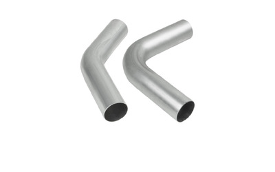 Mandrel Bend 2 1/2" (63mm) - 45 to 90 Degree - ALUMINIUM ALLOY - Raw Finish