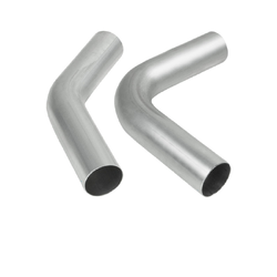 Mandrel Bend 2 1/2" (63mm) - 45 to 90 Degree - ALUMINIUM ALLOY - Raw Finish